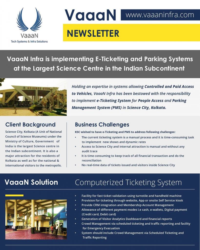 Implementing E-tickets & Parking Systems